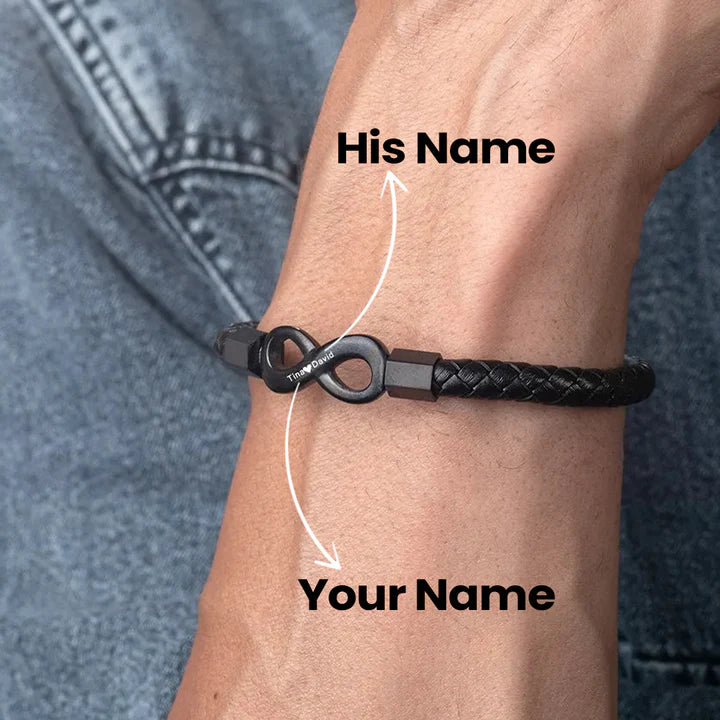 Beyond Love Endless-Bracelets with Engraving