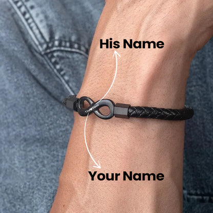 Beyond Love Endless-Bracelets with Engraving