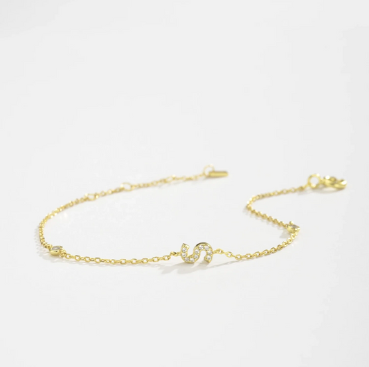 Initial Wrist Bracelet'