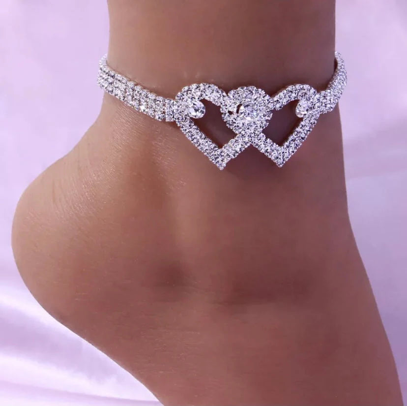 Heart-to-Heart Anklet