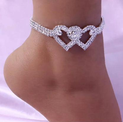 Heart-to-Heart Anklet